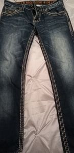 Rock revival mens jeans